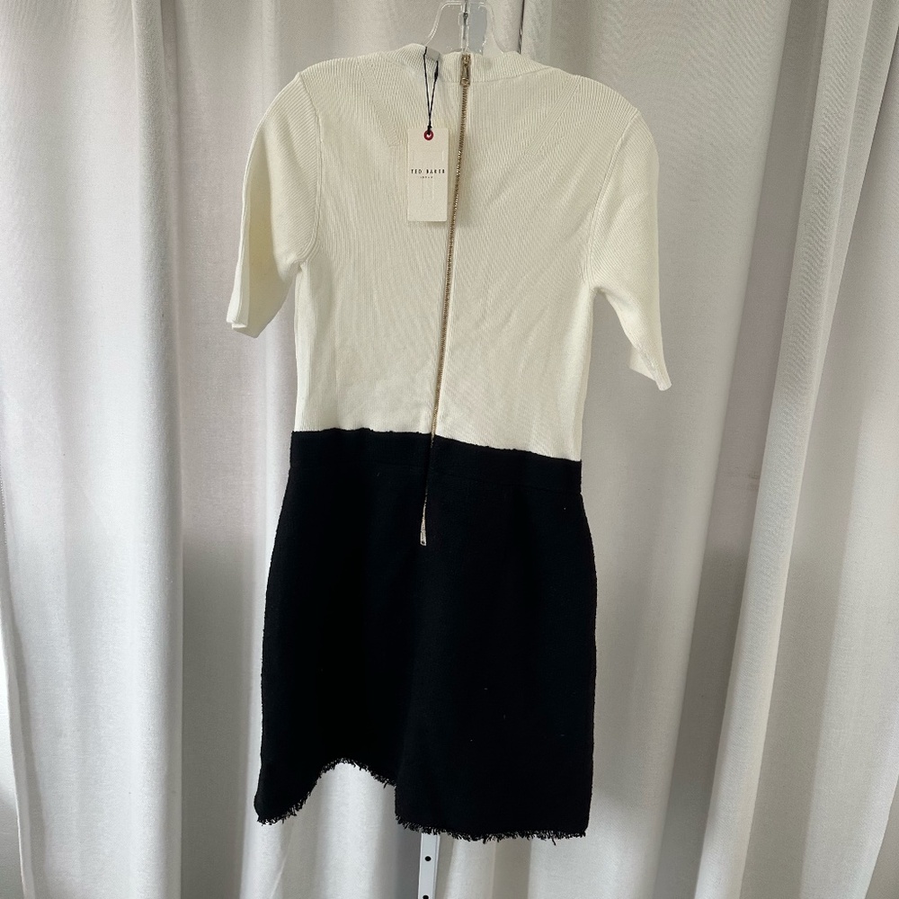 Ted baker katyyd mini moackabe tweed sweater dress NO OFFERS CONSIDERED - Picture 10 of 10